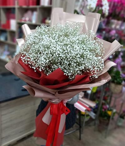 Букет цветов из: Гипсофила в Асино