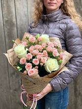 Букет цветов из:  Розы в Асино